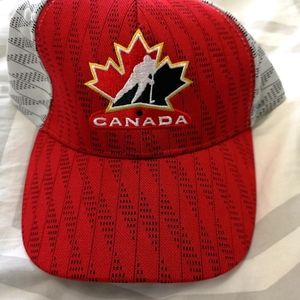 Hockey Canada Skate Lace Snapback Hat